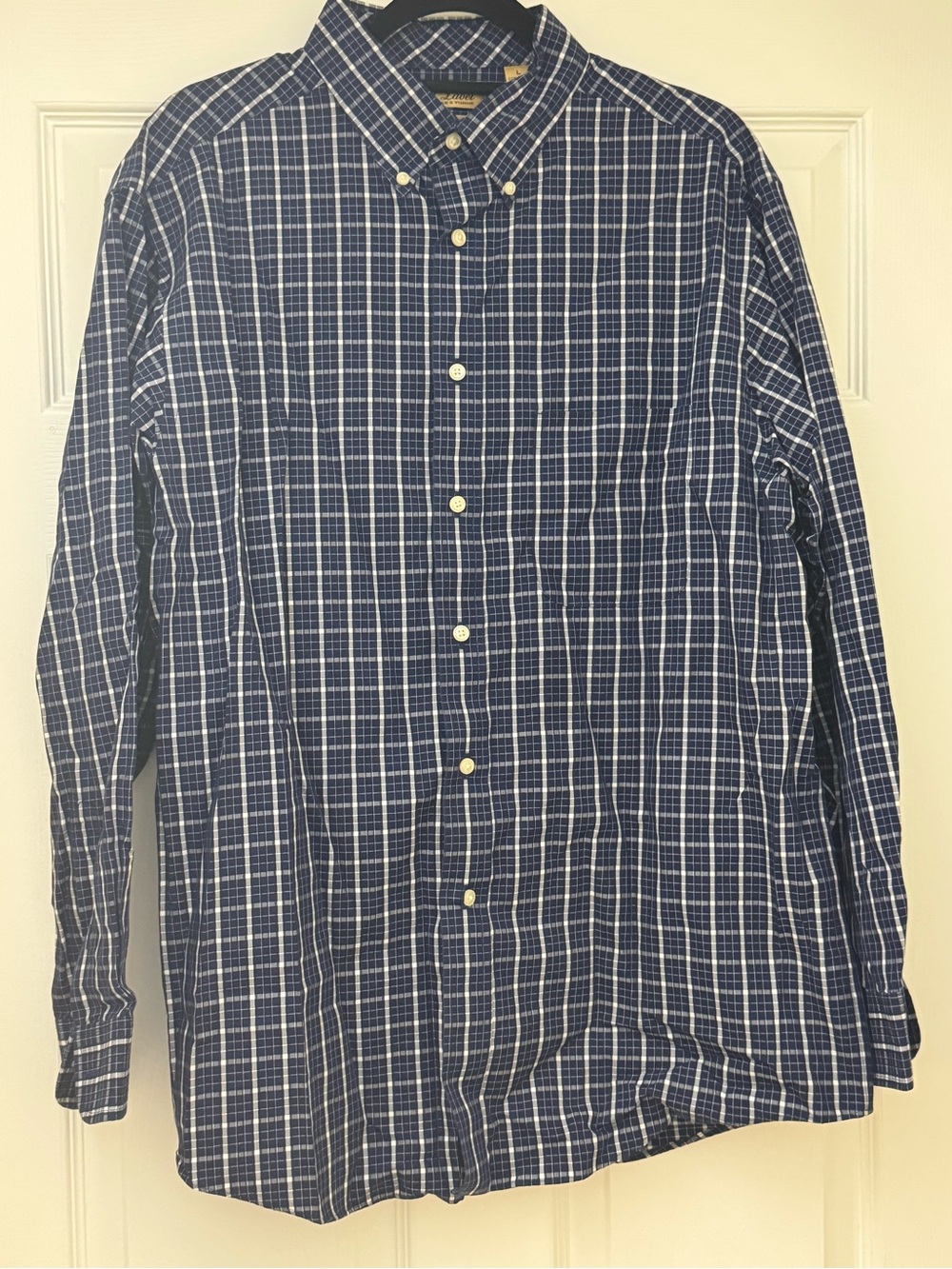 Gold Label Roundtree And Yorke long sleeve shirt navy sz L